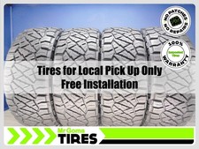 4 Nitto Ridge Grappler LT285/55R22 Used Tires 10.0/32 Tread No Patch 2855522 picture