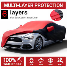 6 Layer Custom FIT Ford Mustang GT Car Cover Outdoor 100% Waterproof All Weather picture