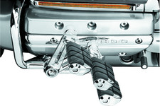 Kuryakyn Ergo II Dually ISO Pegs With Long Arms Chrome #4056 picture