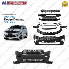 Complete Front Bumper Grille Kit W/Fog Light For Dodge Durango（2021-2023） picture