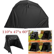 Motorcycle Storage Shed 600D Oxford Cloth Steel Frame Outdoor Tent Waterproof picture