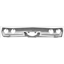 Golden Star BU03-71R 1971-1972 Chevelle Chrome Rear Bumper picture