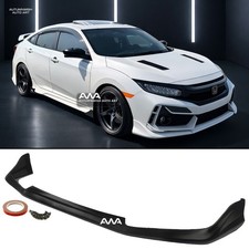 For 17-21 Honda Civic Si FK7 Hatchback JDM Mugen Style Front Bumper Lip Spoiler picture