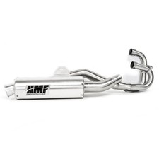 HMF Full Exhaust for Honda TRX 400EX (99-14) Brushed w/Turn Down picture