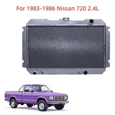 Full Aluminium Radiator for 1983 1984 1985 1986 Nissan Datsun 720 Pickup 2.4L picture