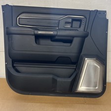 ✅ 19-24 RAM 2500-3500  LIMITED OEM FRONT LEFT DOOR PANEL Black DRIVER LH🌟🌟🌟 picture