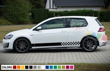Stripes kit For Volkswagen Golf Mk4 Mk5 Mk6 Mk7 Emblem Badge body Decal sticker picture