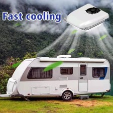 Super Thin 12V Electric Rooftop AC Unit Cooling For RV Camper Truck Trailer picture