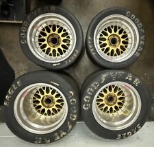 BBS Center Lock Race Wheels Porsche 935 three piece Modular Goodyear Tires picture