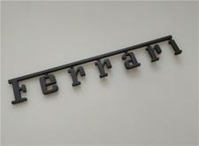 Ferrari Rear Badge Emblem Matte Black(Fit manys) picture