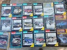 chevy chiltons repair manual lot of 18 manuals total picture