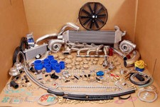 FOR Ford Mustang 700HP TWIN TURBO KIT GL GLX GT V8 302 2D 5.0 5L Fox TT  picture