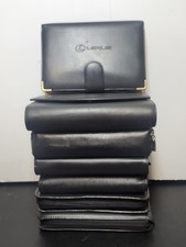 Lot Of 7 Owners Manual Lexus Mercedes Benz Acura Cadillac With Leather Case OEM  picture