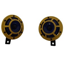 12V Yellow Panther Sharptone Hella Dual Horn Kit H31000001 picture