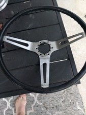 1969-77 CAMARO NOVA CORVETTE SKYLARK USED GM COMFORT GRIP STEERING WHEEL BLACK picture