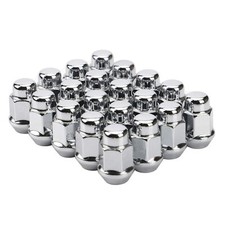 20 Pc Ford Lug Nut 1/2-20 Chrome 1.4