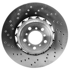 SHW Performance Front Left 380mm Drilled Brake Disc Rotor for BMW F80 F87 F82 picture