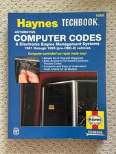 Haynes Techbook 10205 (2108) Automotive Computer Codes Electronic Engine Systems picture