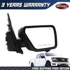 FOR 2021-2024 Ford F150 RIGHT SIDE DOOR MIRROR W/CAMERA BLIND SPOT ML3Z17682FA picture