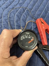 Vintage VDO Oil Temp Gauge 321 919 541 VW Audi 50-150°C 52mm Tested 12V picture