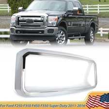 Chrome Grille Frame Surround Shell For 2011-2016 Ford F250 F350 Super Duty picture