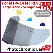 Photochromic Visor for MT mt v14 Helmet REVENGE 2 Targo BLADE 2 SV RAPID RAPID P picture