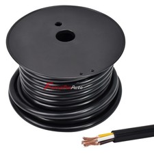 50 Feet 14 Gauge 4 Way Conductor RV Trailer Wire Insulated CCA Heavy Duty (14/4) picture
