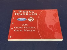 2007 Ford Crown Victoria / Mercury Grand Marquis Wiring Diagrams Manual OEM picture