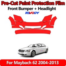 8.5Mil PreCut Front Bumper PPF Kit Film For Maybach 62 2004-2013 picture