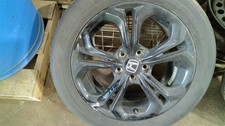Wheel 17x7-1/2 Alloy 5 Double Spoke Painted Black Fits 25-26 ACCORD 308145 picture