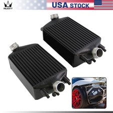 Twin Intercooler Set For Porsche 911 Turbo / Turbo S 991.1 991.2 2013-2019 Black picture