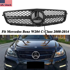 Grill For Mercedes Benz W204 C250 C300 C350 2008-14 Grille AMG Style w/LED Star picture