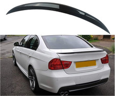 Fit 2006-11 BMW E90 3-Series Sedan Gloss Black MP Style Rear Trunk Spoiler Wing picture