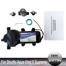 12V DC For Shurflo Aqua King II Supreme 5.0 GPM 55PSI Water Pump for RV & Marine picture