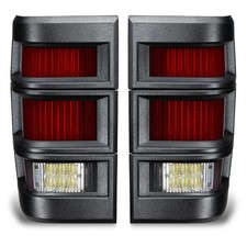 ORACLE LED Tail Lights Taillights Standard Red Lens fits Select Jeep Comanche MJ picture