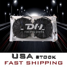 3 Row Full Alum Radiator+Shroud+Fan for 1984-1990 Corvette /1982-2002 Chevrolet picture