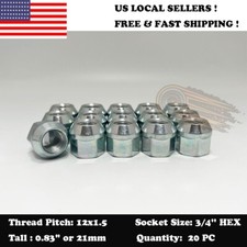 20Pc OPEN END ZINC 3/4
