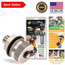 Veteran-Owned Quick Twist Oil Drain Valve & Kit – Stainless Steel Ease, M14-1.50 picture
