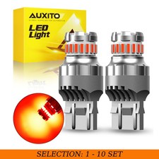2-20X AUXITO Red 7443 LED Turn Signal Brake Tail Park Light Bulbs 7444 7440 7441 picture