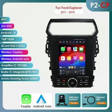 For Ford Explorer 2011-2019 Android Car Radio Stereo GPS SWC Carplay 9.7