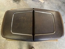 Rare 1966 GM Strato Bucket Seat Backs Metal OEM Pair Chevelle GTO Impala 66 A picture