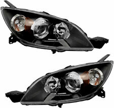 DEPO Headlight Set For 2004-2009 Mazda 3 Hatchback Left & Right MA2518107 picture