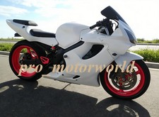 ABS Fairings Kit For Honda CBR600 F4 1999 2000 CBR 600 Unpainted White Bodywork  picture