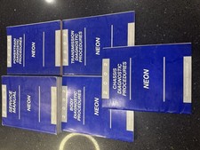 2002 Dodge Neon Factory Service Manual 5 Book Set OEM Shop Diagnostic Chrysler picture
