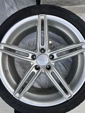Set Of Four Alloy Drag DR-73 19 X8 5-114.30 Rims & Yokohama Tires Equus Genesis picture