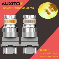 1-10Set 3157 LED Turn Signal Light Bulb Amber Anti Hyper Flash Error Free CANBUS picture