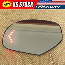 For 07-13 Cadillac Chevrolet Tahoe GMC Yukon Mirror Glass Heated Signal Driver picture