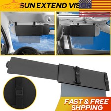 new Car Shade Fit Sun Extend Visor Shield Anti Extension Glare Driving Universal picture