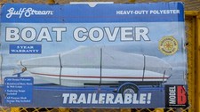 Golf Stream 14ft - 16ft Boat Cover - Never Used, New Condition - Trailerable picture