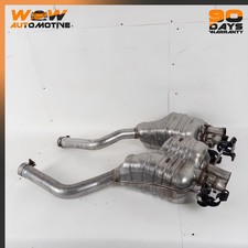 10-16 BENTLEY CONTINENTAL GTC REAR LEFT RIGHT EXHAUST MUFFLER ASSEMBLY OEM picture